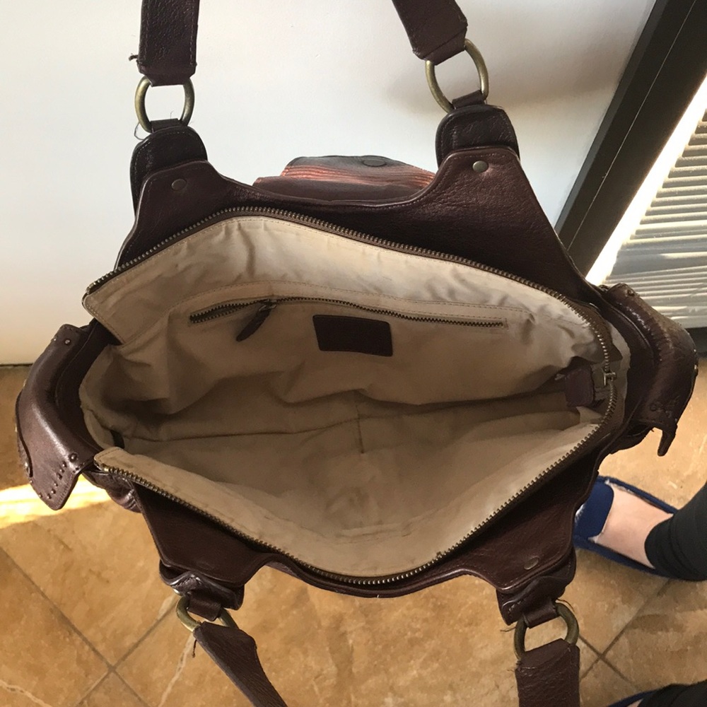 Cole Haan metallic leather bag - Picture 7 of 8